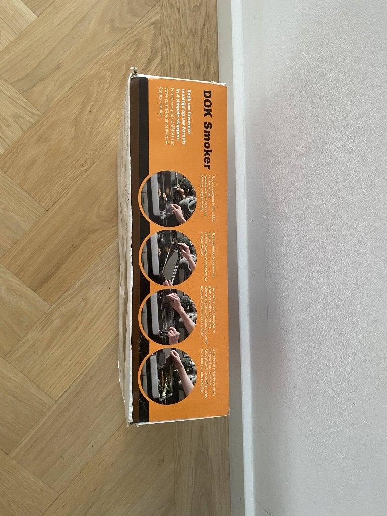 Rookoven RVS 38x28cm | nieuw/ongebruikt | compleet, Ophalen, Nieuw, DOK