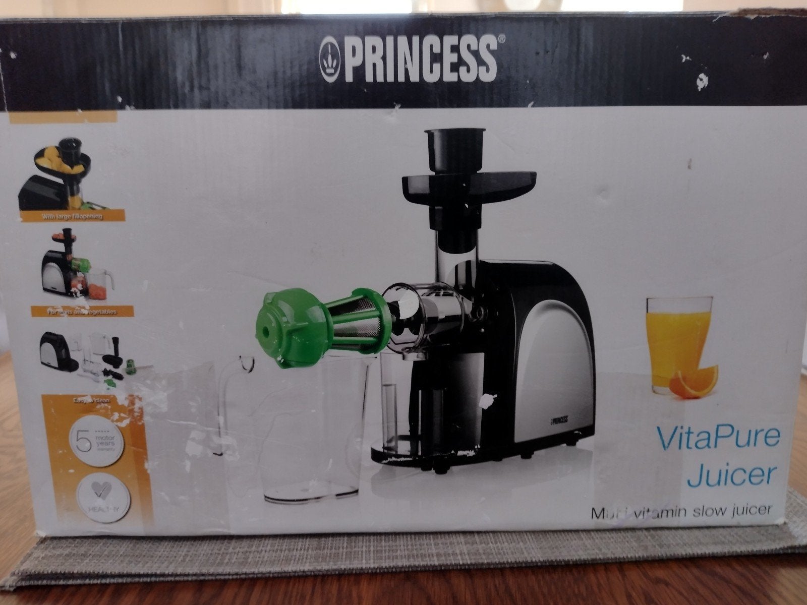 Slow juicer, Witgoed en Apparatuur, Juicers, Ophalen, Zo goed als nieuw