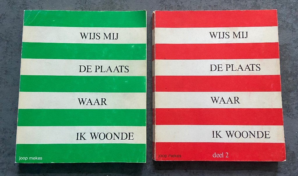 Joop Mekes - Wijs mij de plaats waar ik woonde; deel 1 en 2, Ophalen of Verzenden, Gelezen