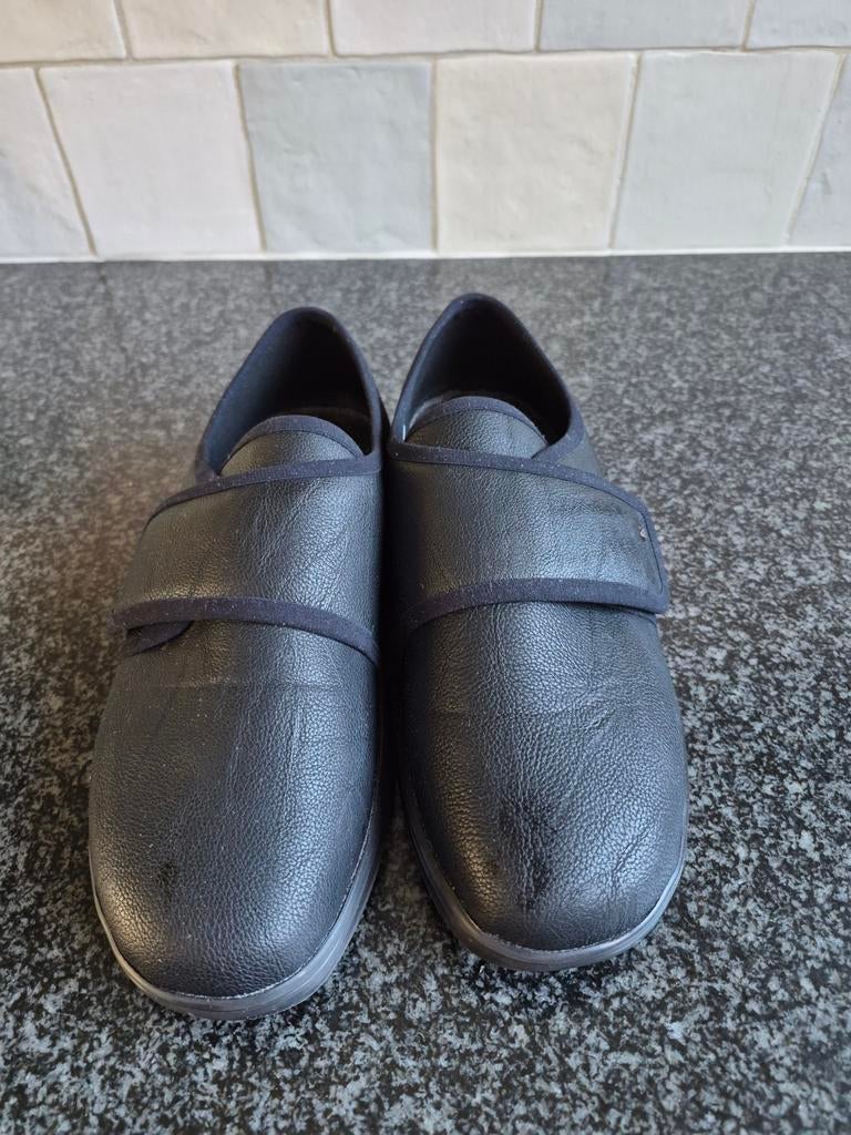 Pantoffels Berkelmans zo goed als nieuw, Ophalen of Verzenden, Nieuw, Zwart, Pantoffels of Sloffen