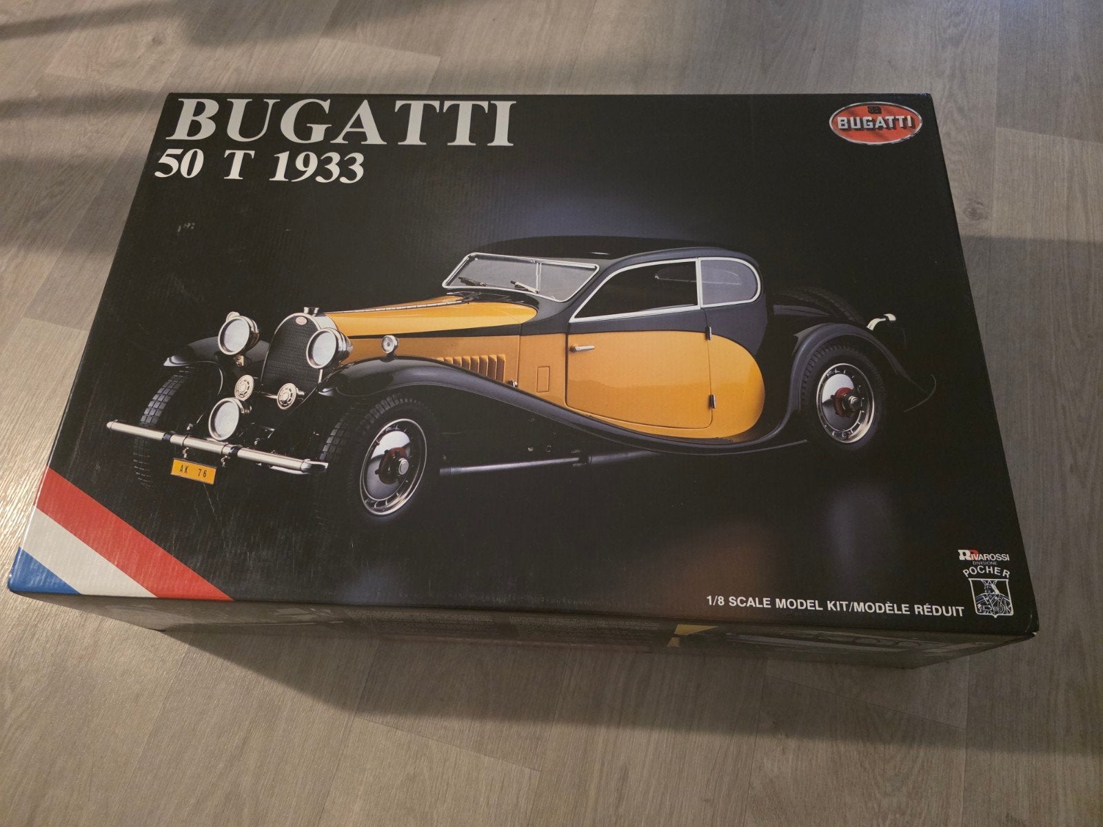 Pocher Bugatti 50 T 1933, Hobby en Vrije tijd, Auto, Groter dan 1:32, Zo goed als nieuw, Ophalen