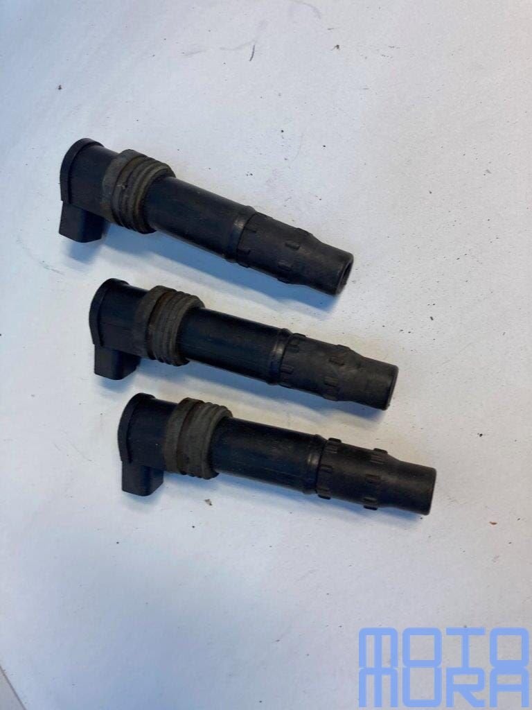 Bobine Suzuki GSXR 750 SRAD 1998 2000 penbobine bougiedop, Gebruikt, -, -, Ophalen of Verzenden
