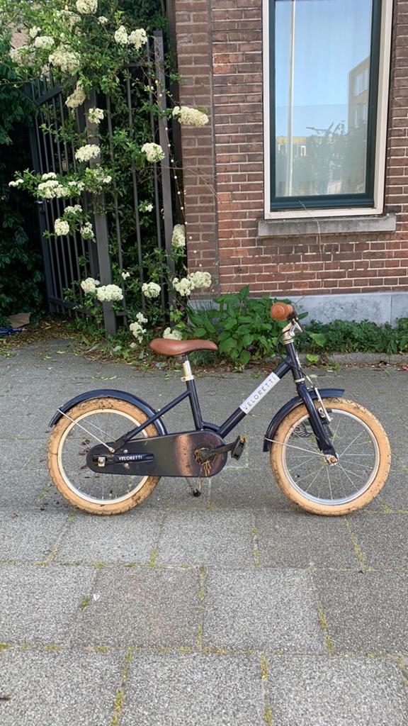 Veloretti maxi 16 inch, Fietsen en Brommers, Fietsen | Kinderfietsjes, Ophalen, Zo goed als nieuw, 16 tot 20 inch