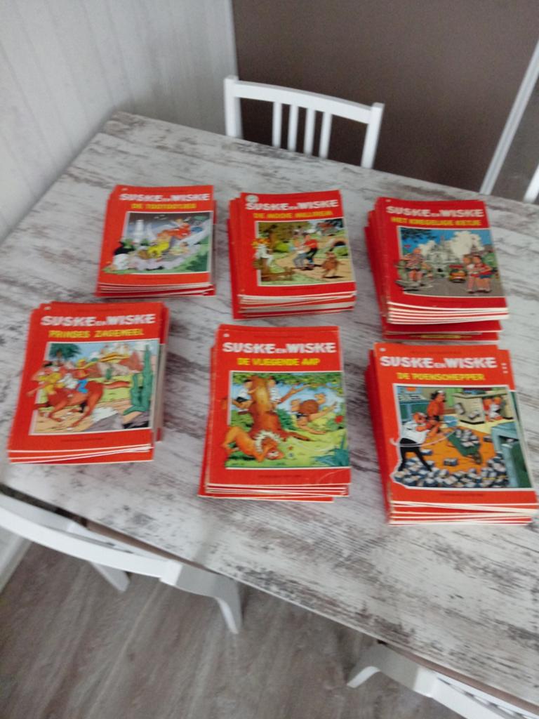Suske en Wiske, 111 stripboeken, Boeken, Stripboeken, Meerdere stripboeken, Ophalen, Gelezen