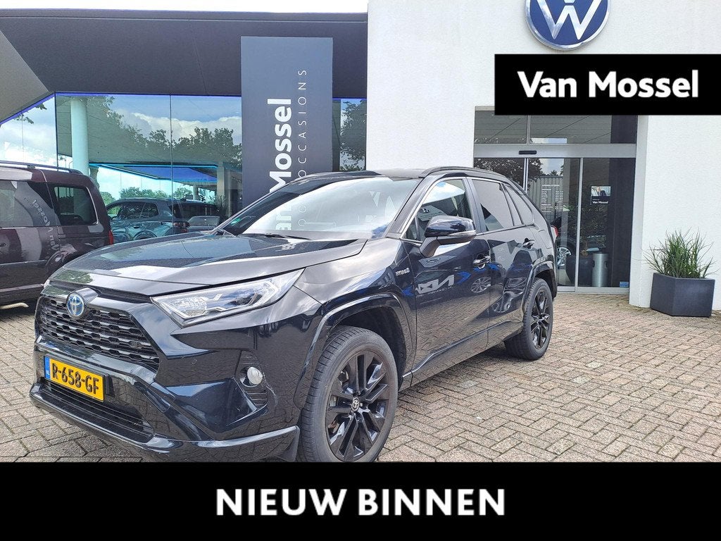 Toyota RAV4 2.5 Hybrid AWD Black Edition | TREKHAAK | JBL AU, Auto's, 12 maanden, Gebruikt, Euro 6, 4 cilinders
