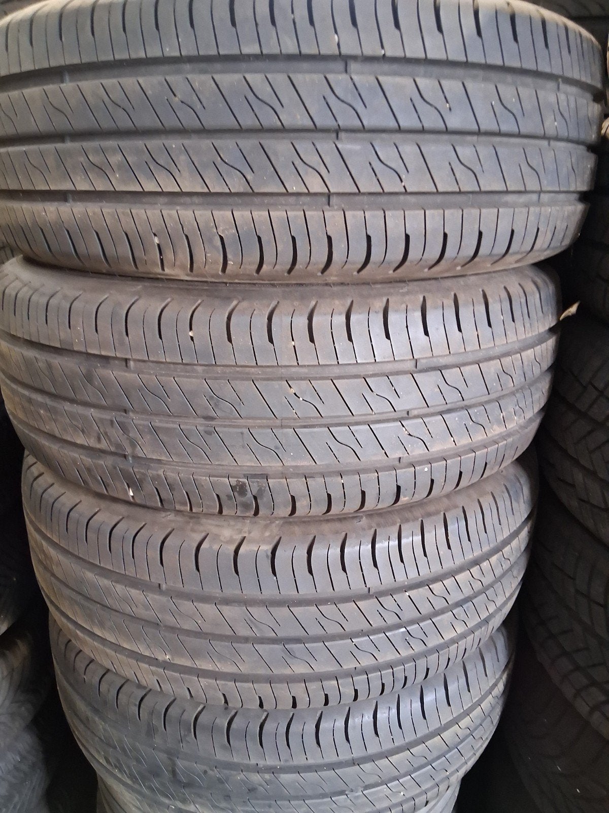 215 60 R17 C Banden - ZGAN 7.5mm A merk Goodyear, Auto-onderdelen, Banden en Velgen, 17 inch, Ophalen of Verzenden, Band(en), Bestelwagen