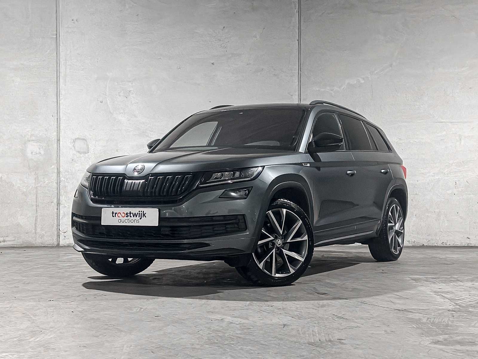 Skoda Kodiaq 1.5 TSI Sportline Business 150pk 2021, L-565-JK, Auto's, Euro 6, 4 cilinders, 150 pk, 1481 kg