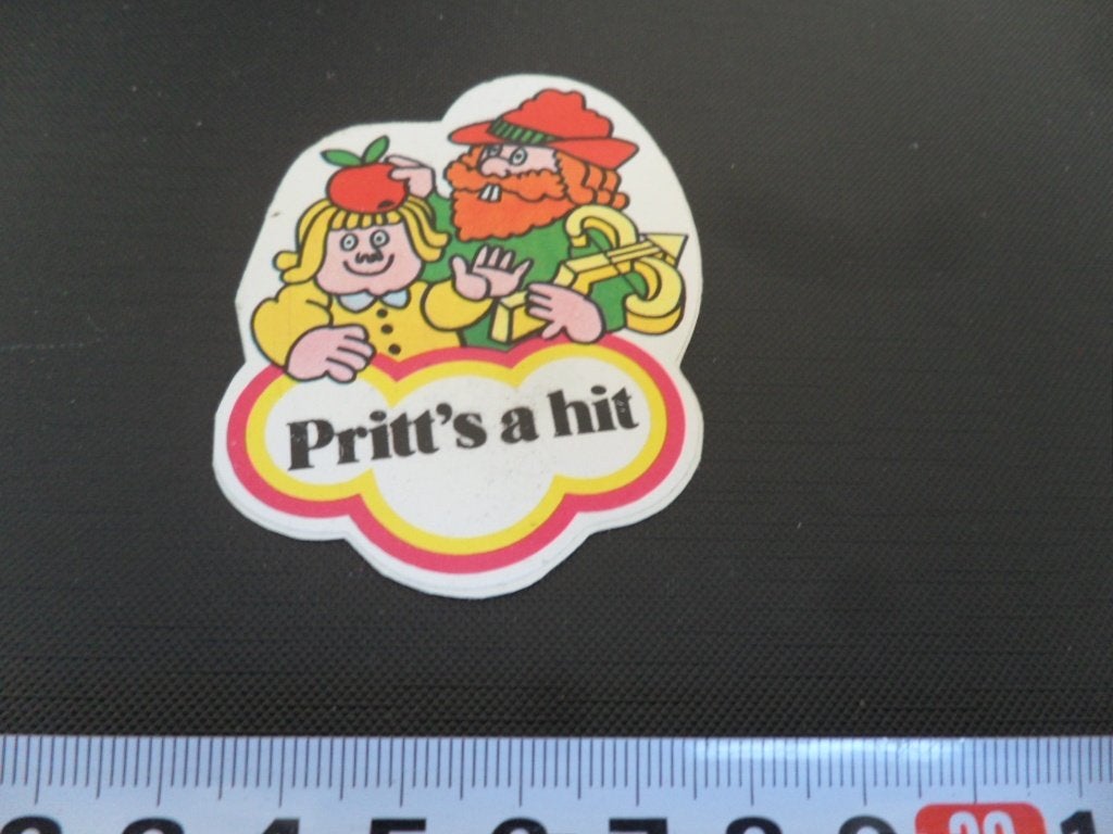 sticker strip Pritt's a hiet  JB220, Ophalen, Zo goed als nieuw