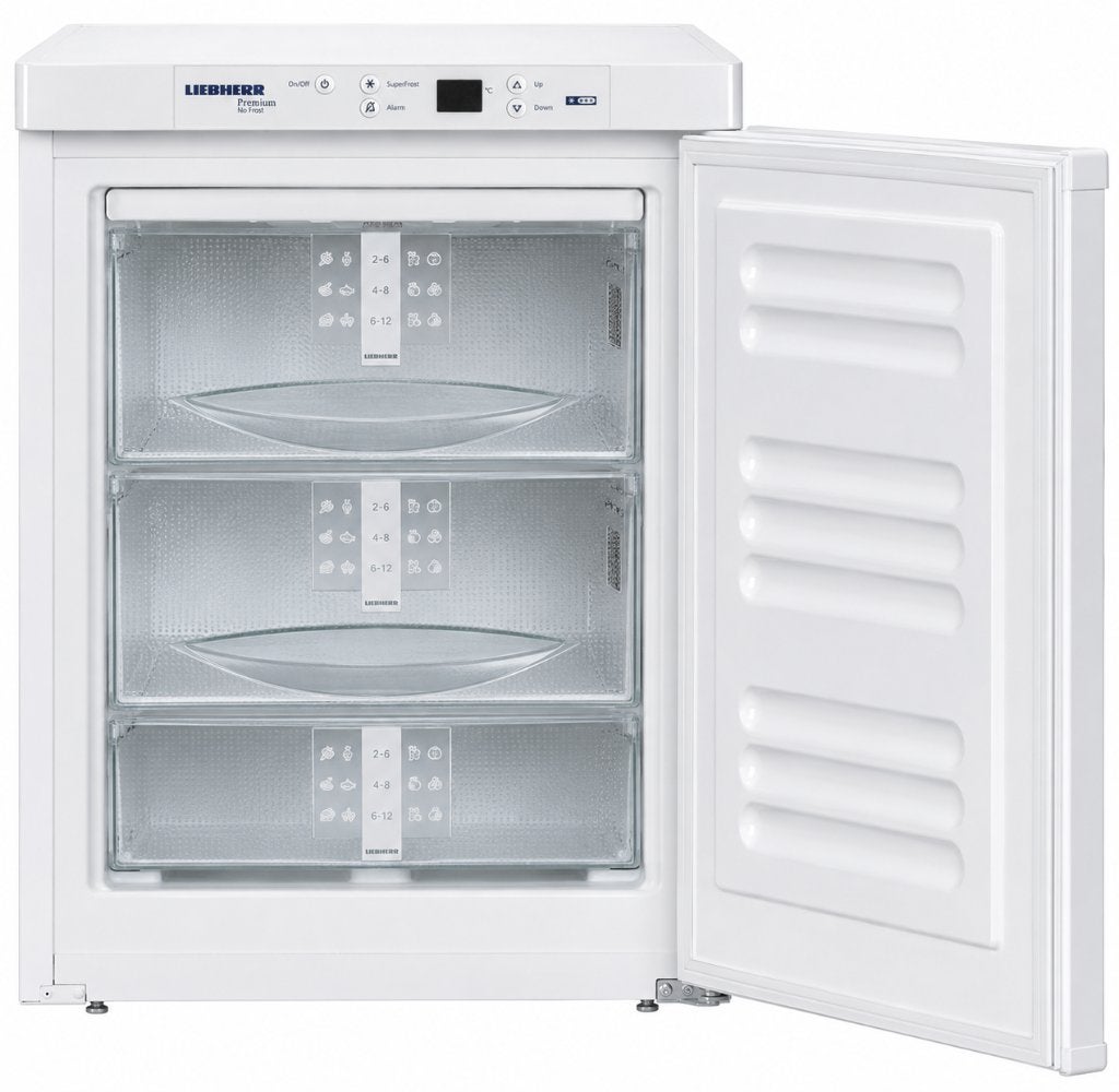 Liebherr No Frost Premium tafelmodel vriezer, Witgoed en Apparatuur, Vriezers en Diepvrieskisten, Zo goed als nieuw, Energieklasse A of zuiniger