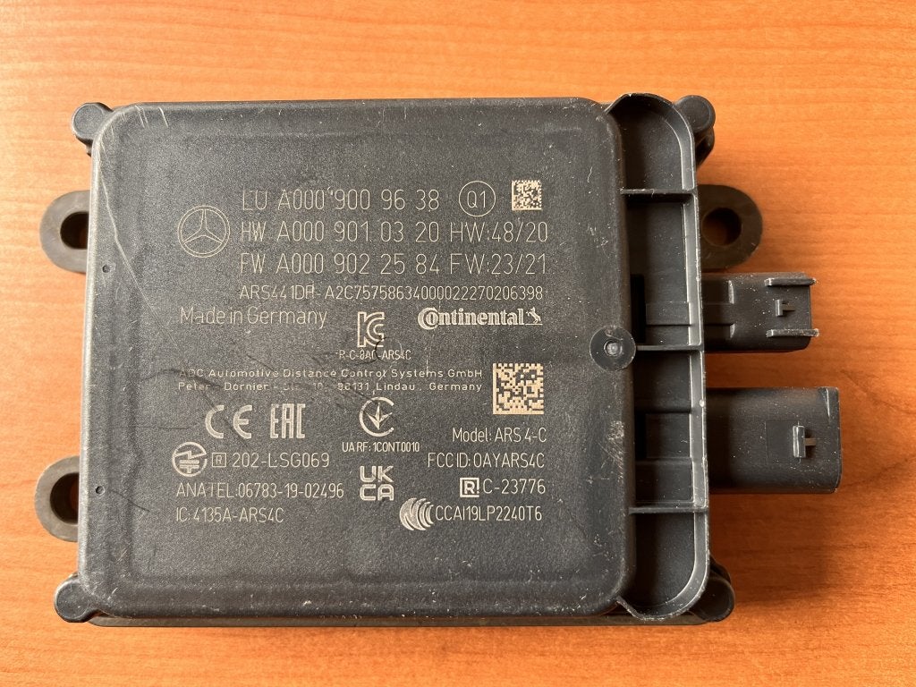 Radarsensor Mercedes Benz C Klasse A0009009638, Auto-onderdelen, Niet ingevuld, Gebruikt, Mercedes-Benz, Niet ingevuld