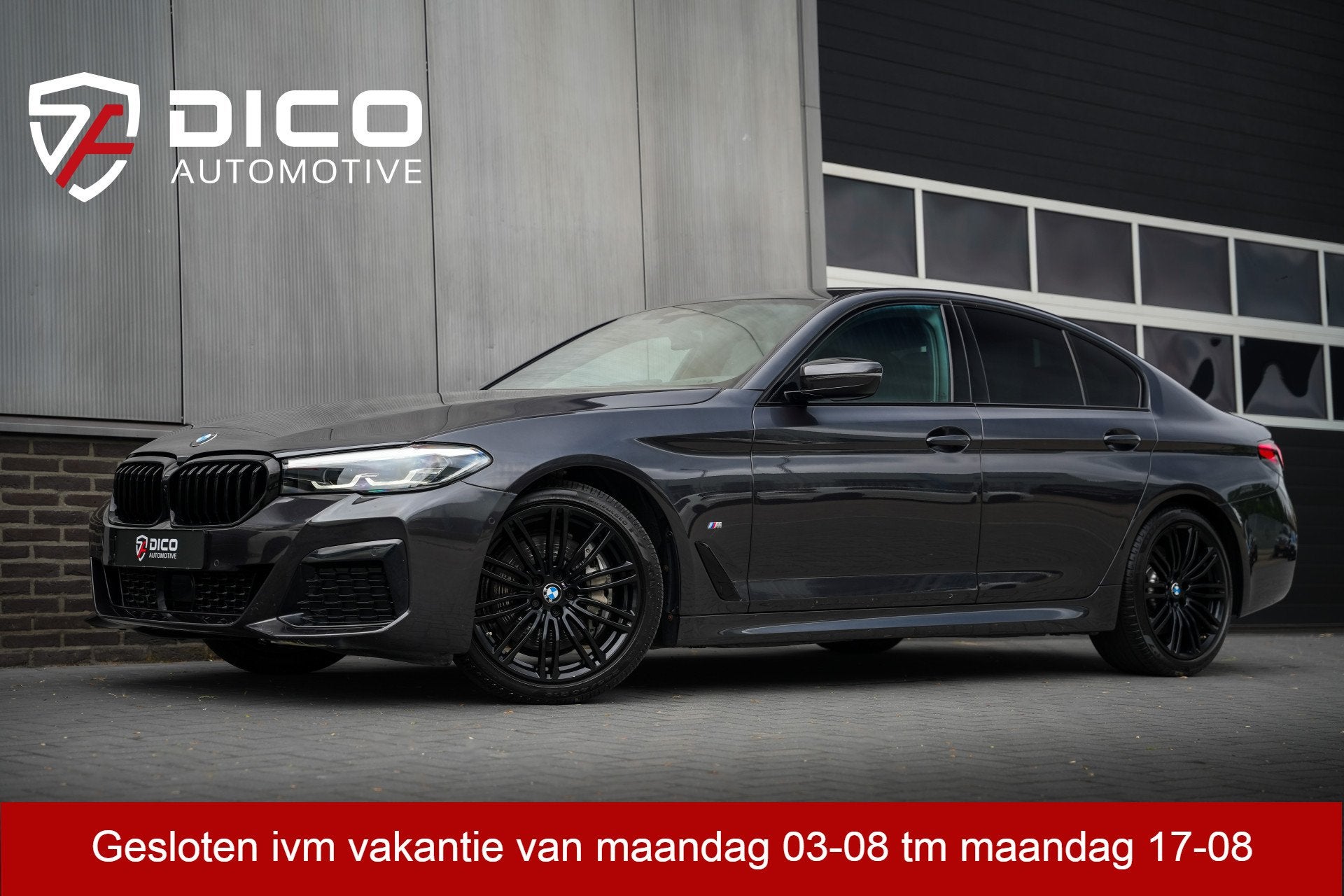 BMW 5 Serie 540i 334 pk High Executive M-Sportpakket / Led-K, Achterwielaandrijving, Gebruikt, 2000 kg, 334 pk