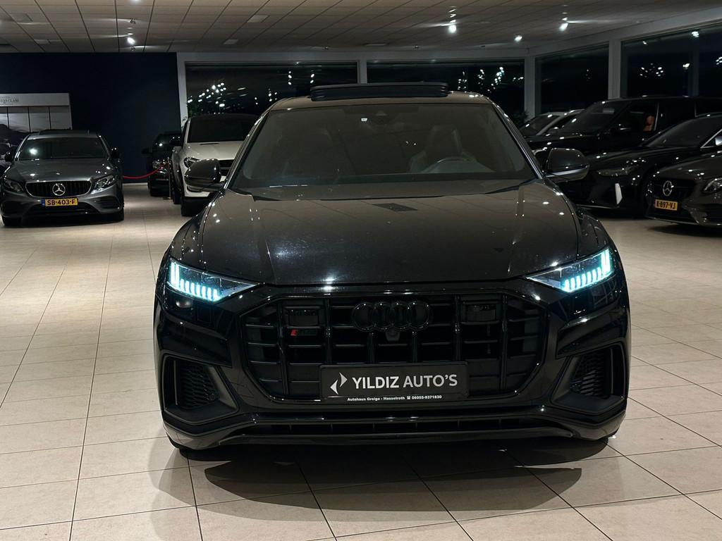 Audi SQ8 4.0 TFSI QUATTRO|BTW|PANO|MATRIX|B&O|SOFTCLOSE, Automaat, Gebruikt, 510 pk, Zwart