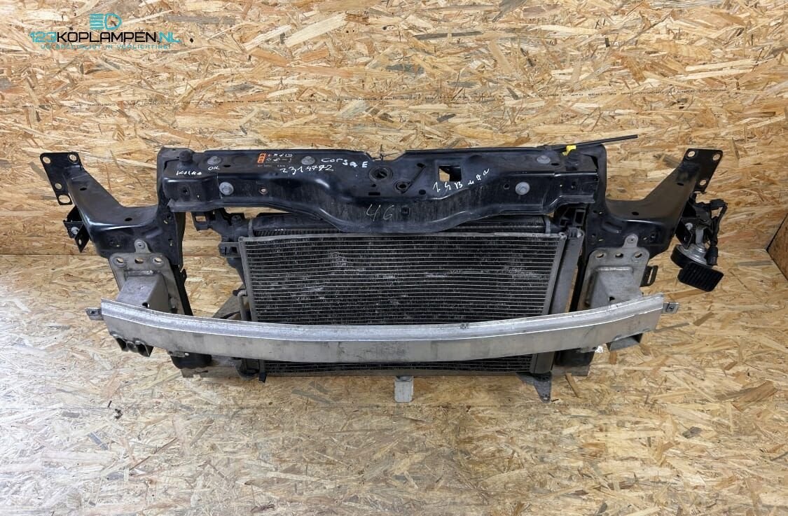 Opel Corsa E 1.4 Voorfront koelerpakket radiateur, Auto-onderdelen, Carrosserie en Plaatwerk, Ophalen, Gebruikt, -, -
