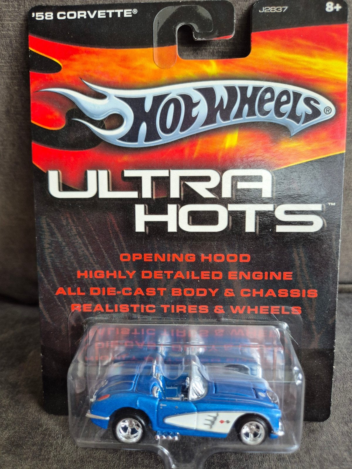 Hot Wheels Ultra Hots 58 Corvette, Ophalen of Verzenden, Nieuw, Auto
