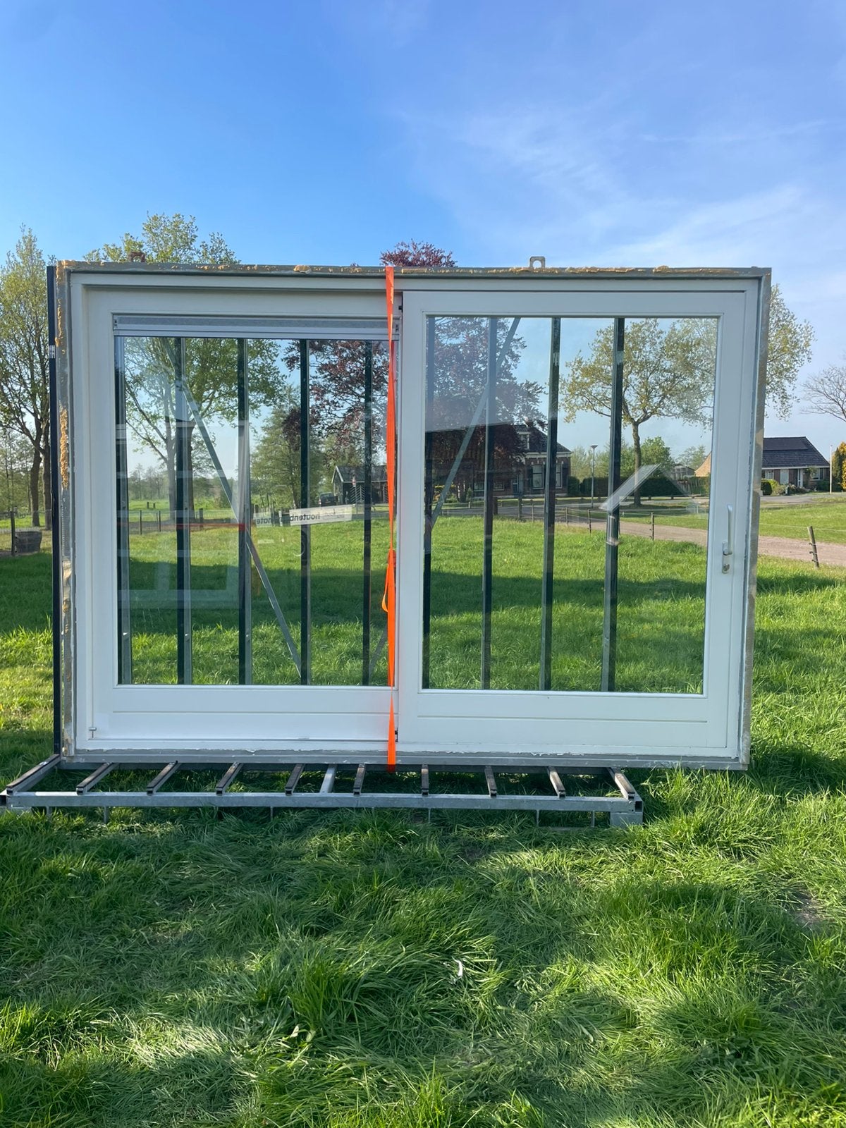 Mega schuifpui, 225 cm of meer, Ophalen of Verzenden, Zo goed als nieuw, Schuifpui
