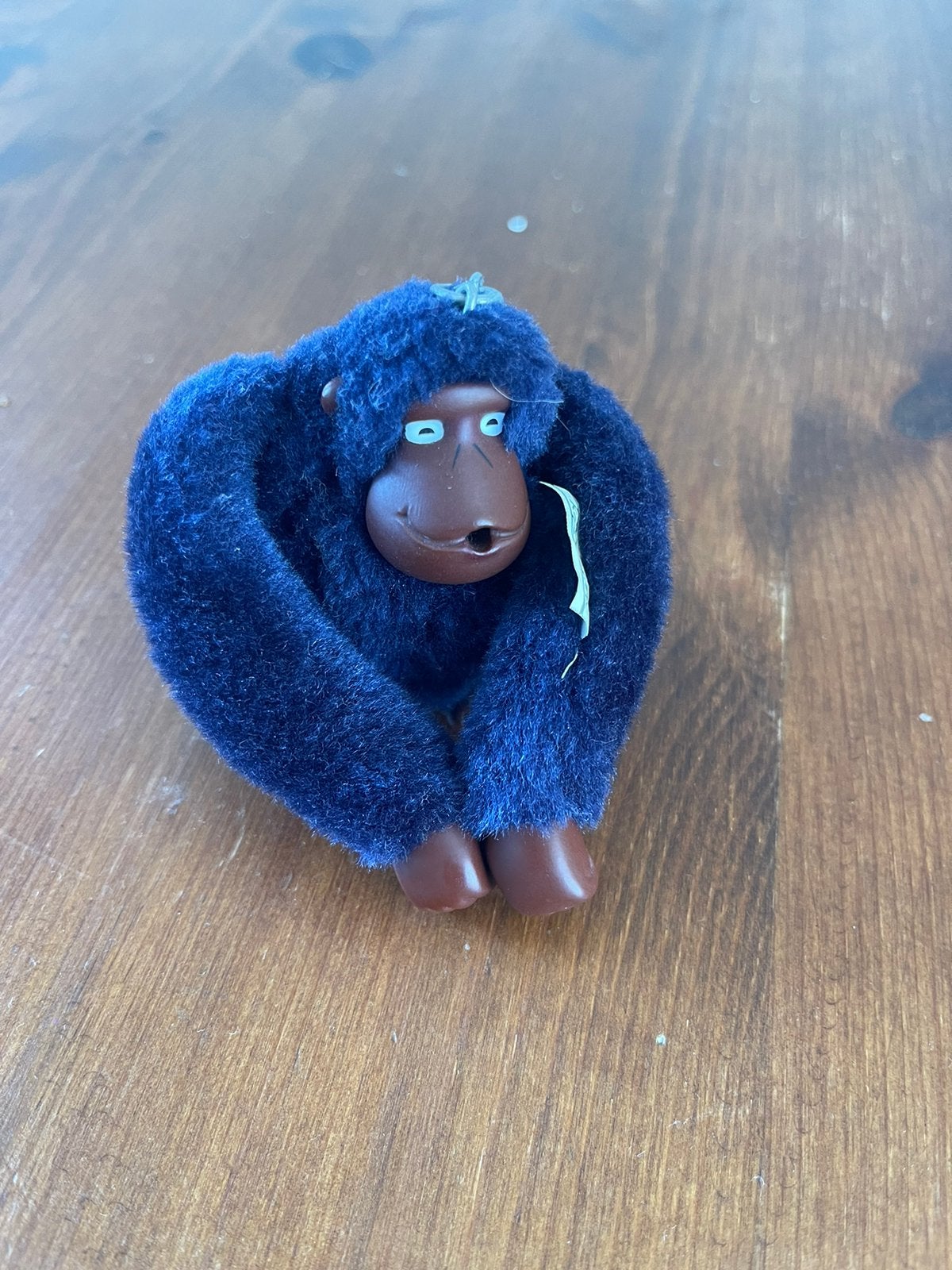 Kipling monkeyclip sleutelhanger aapje blauw, Verzamelen, Ophalen of Verzenden, Nieuw