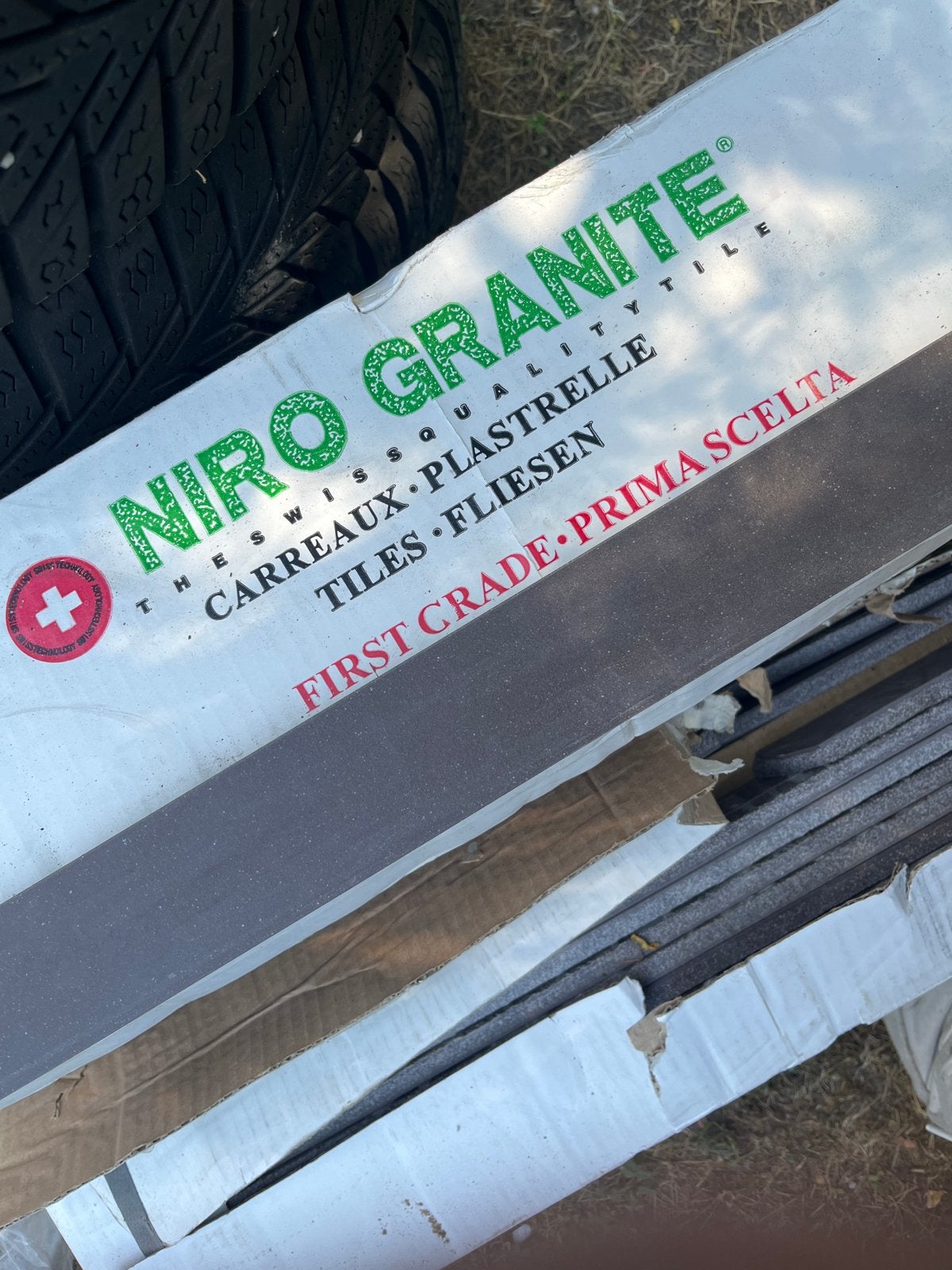 Niro Granite Vloertegels - 1.08m² per doos, Doe-het-zelf en Verbouw, Tegels, Ophalen, 60 cm of meer, Graniet, Nieuw