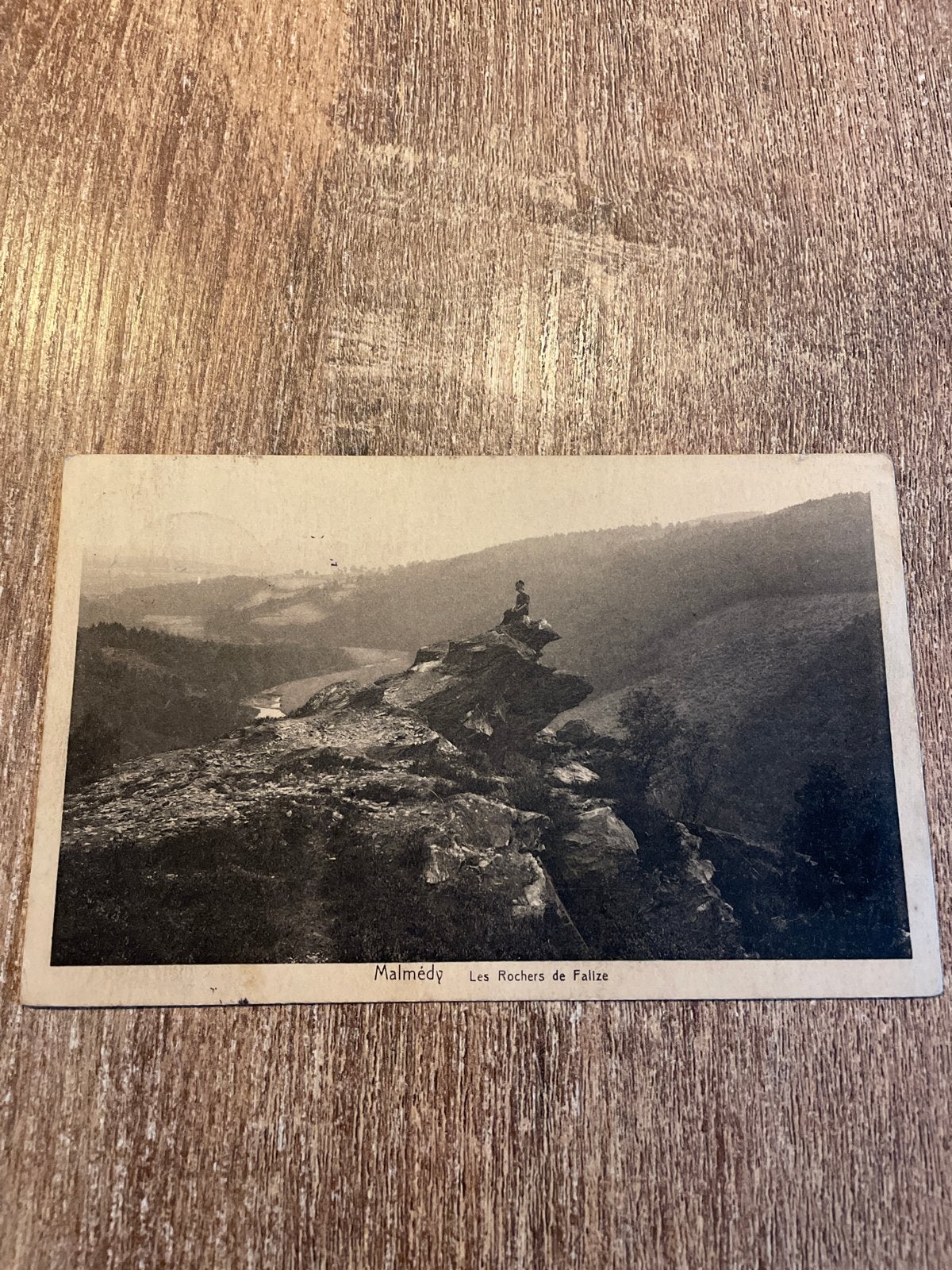 Oude postkaart Malmedy - Les Rochers de Falize (1920-1940), Ophalen of Verzenden, Gelopen, Luik