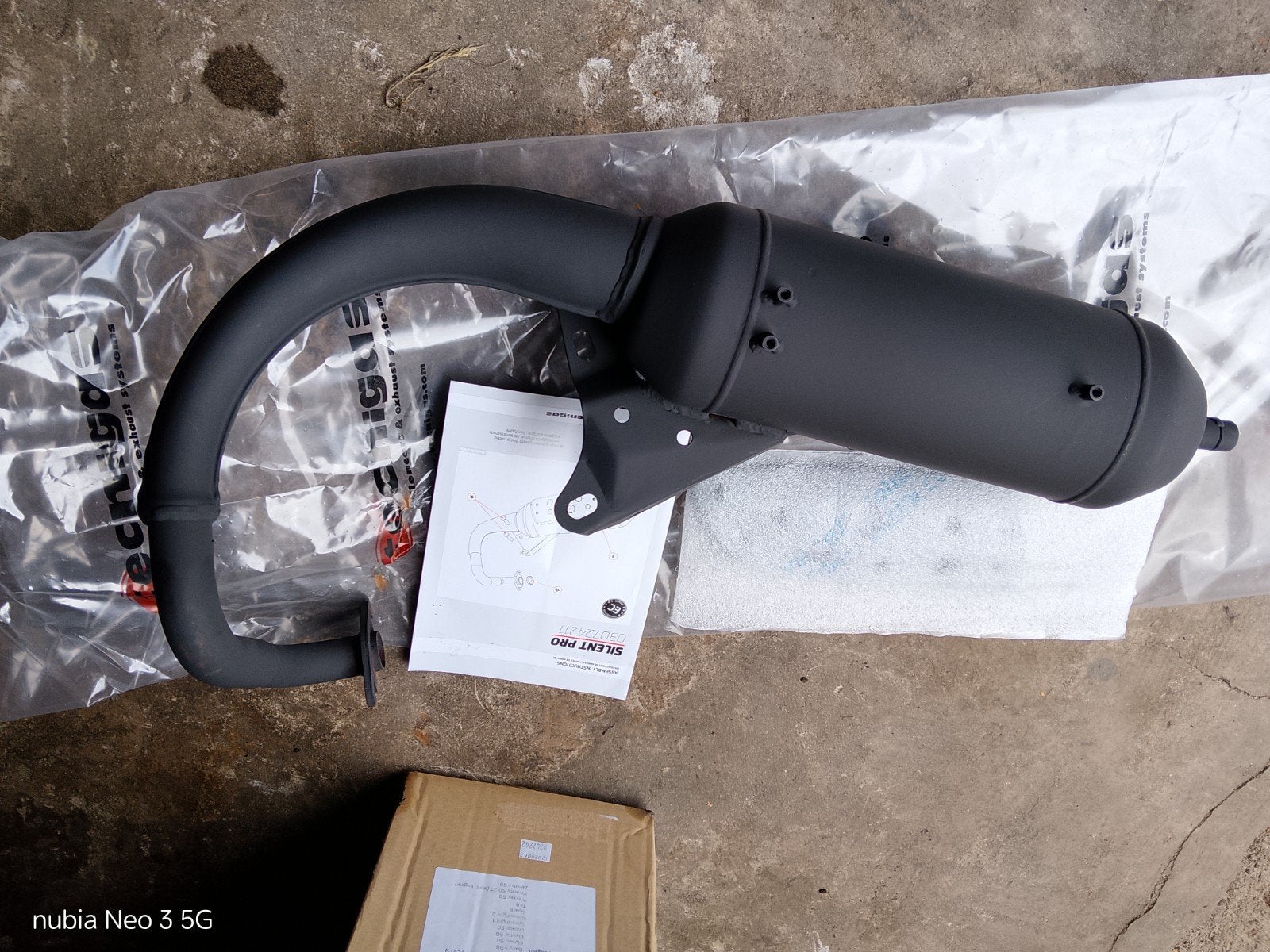 Nieuwe Silent  uitlaat voor Peugeot scooters (diverse mode, Ophalen of Verzenden