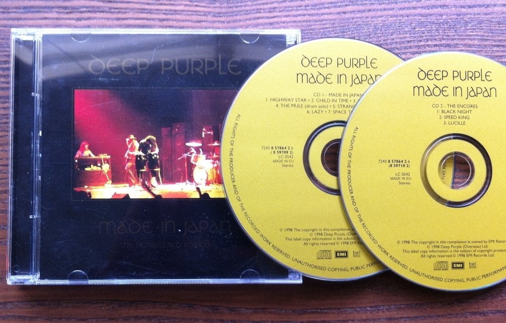 DEEP PURPLE - Made in Japan ( Deluxe 2CD ), Ophalen of Verzenden, Zo goed als nieuw, Hard Rock, Remastered