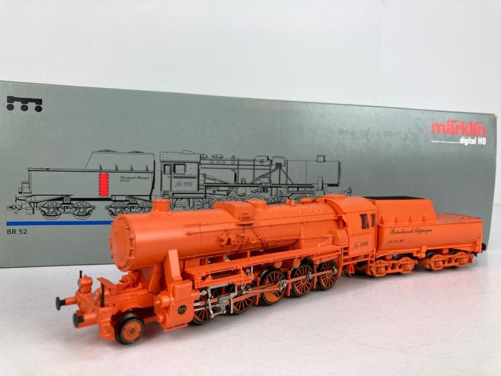 Märklin 37155 – Stoomlocomotief BR 52 - DRG - MHI, Wisselstroom, Locomotief, -, -