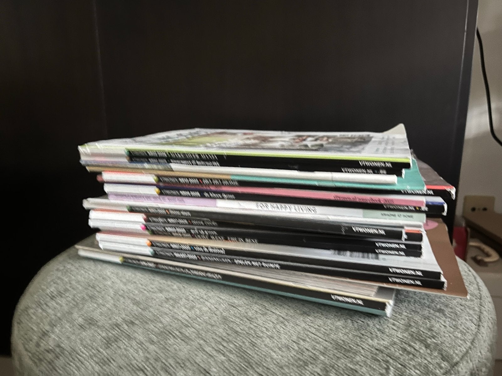 Stapel woontijdschriften - diverse edities, Boeken, Tijdschriften en Kranten, Ophalen, Gelezen, Overige typen