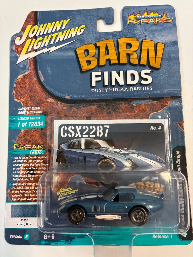 88787: Shelby Cobra Daytona Coupe - 1964 - Johnny Lightning, Auto, Nieuw, Ophalen of Verzenden, Oskar-Jäger-Strasse 173_K4, 50825 Köln, Germany