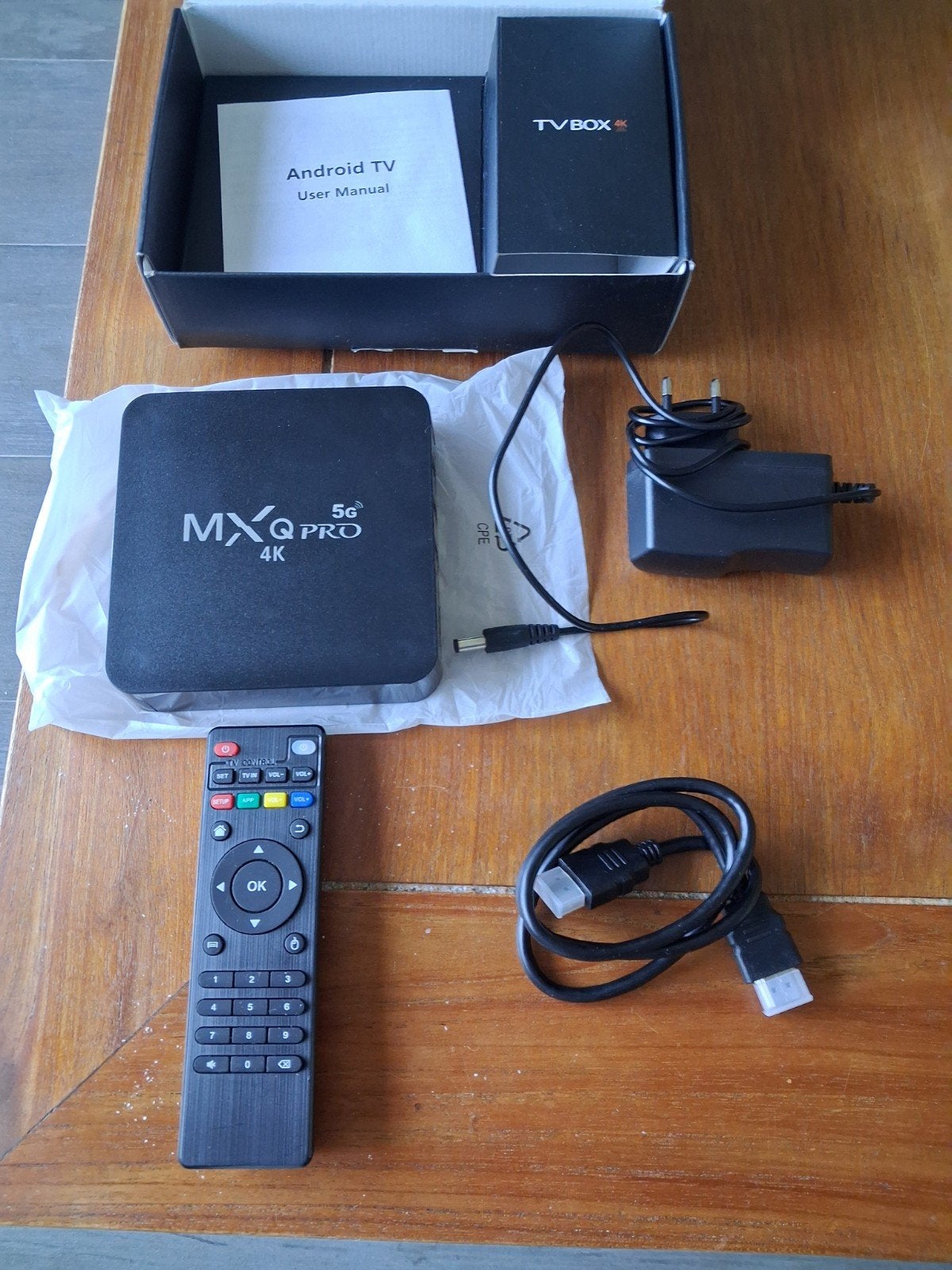 tv box, Ophalen, Zo goed als nieuw