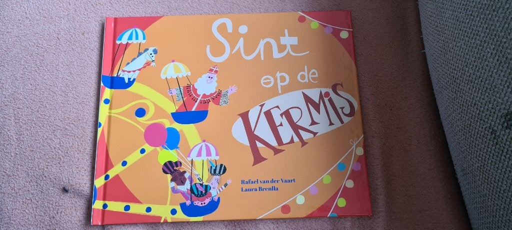 Boek Sint op de Kermis. Rafael van der vaart sinterklaas, Ophalen, Zo goed als nieuw