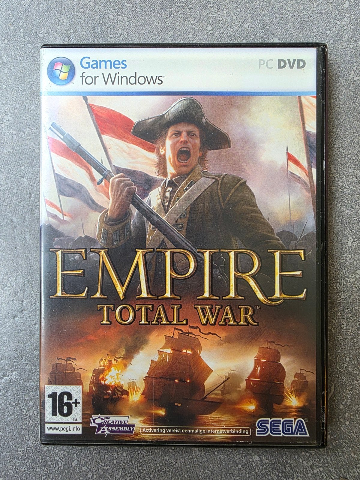 Pc game Empire Total War, 1 speler, Ophalen of Verzenden, Zo goed als nieuw, Strategie en Constructie