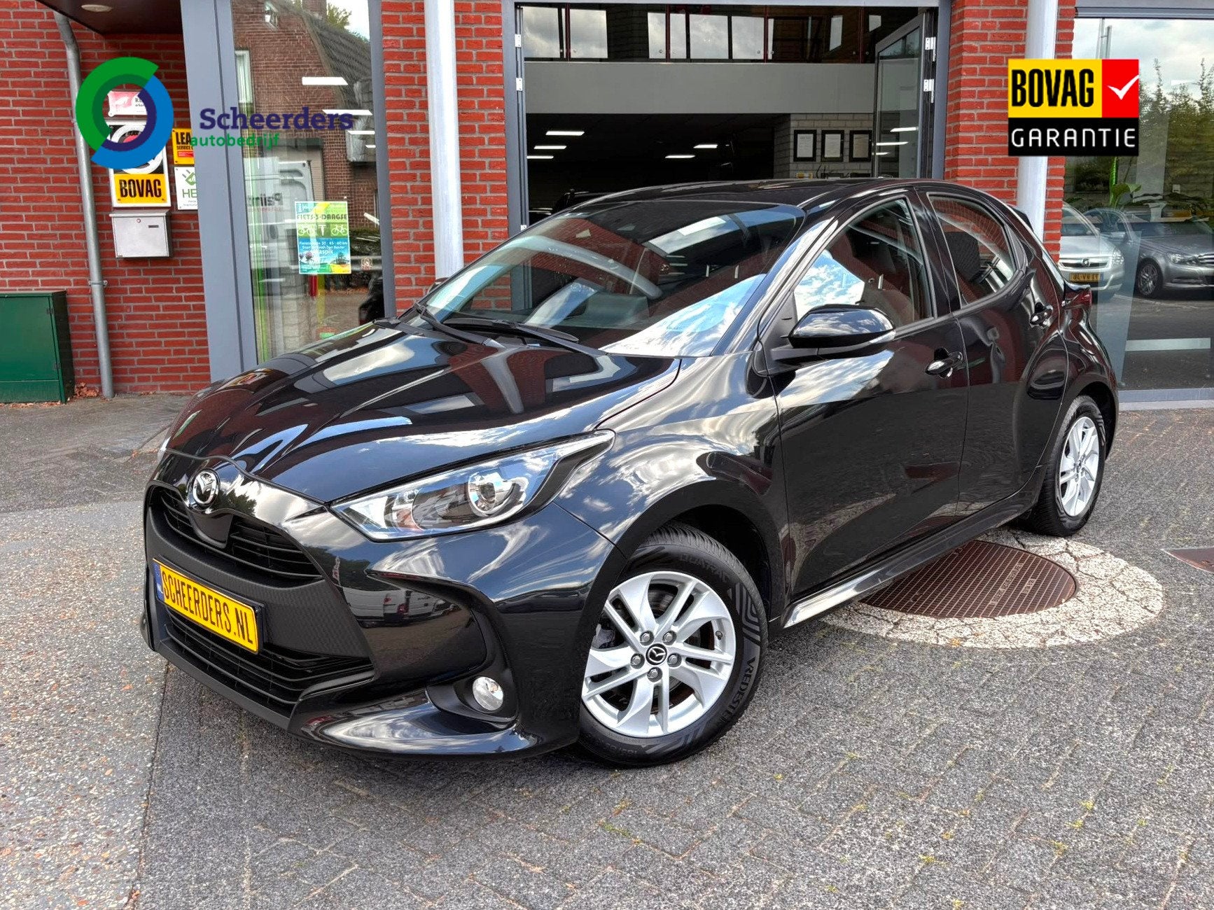 Mazda 2 Hybrid 1.5 Centre-line,Camera,1 jaar garantie, Auto's, Mazda, 12 maanden, Gebruikt, Euro 6, 450 kg