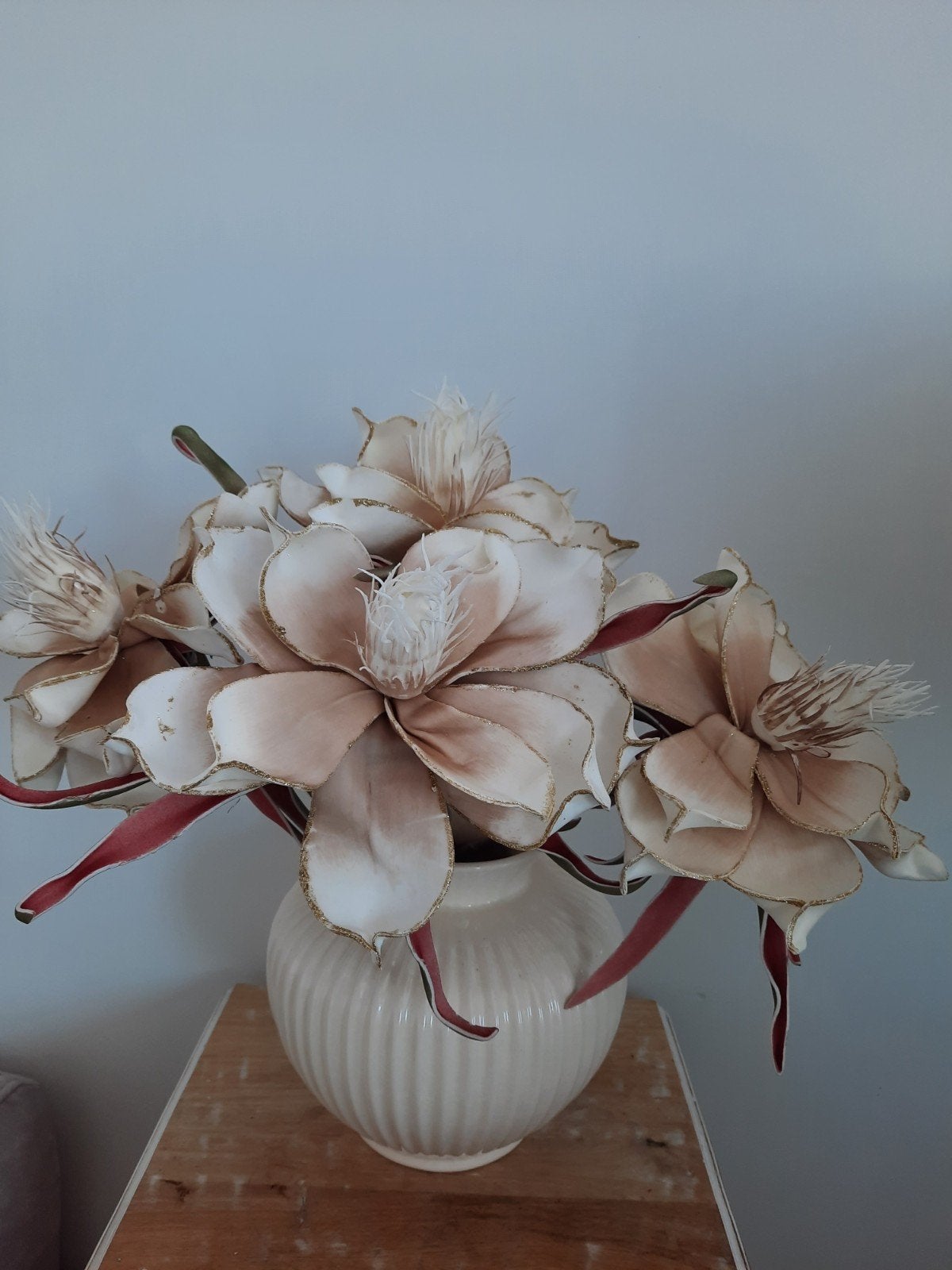 Prachtige boeket kunstbloemen nieuw, Ophalen of Verzenden, Nieuw, Kunstbloem
