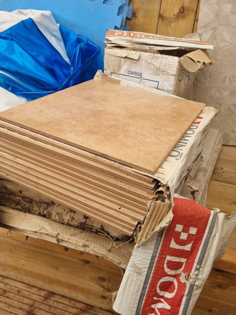 12 tegels 33x33 cm, Ophalen, Keramiek, Zo goed als nieuw, 20 tot 40 cm