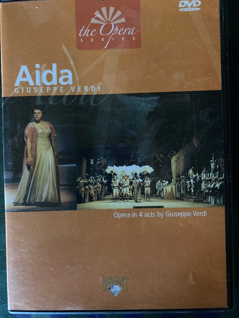 DVD, Aida, Opera in 4 acts by Giuseppe Verdi., Cd's en Dvd's, Alle leeftijden, Ophalen of Verzenden, Zo goed als nieuw, Overige gebieden
