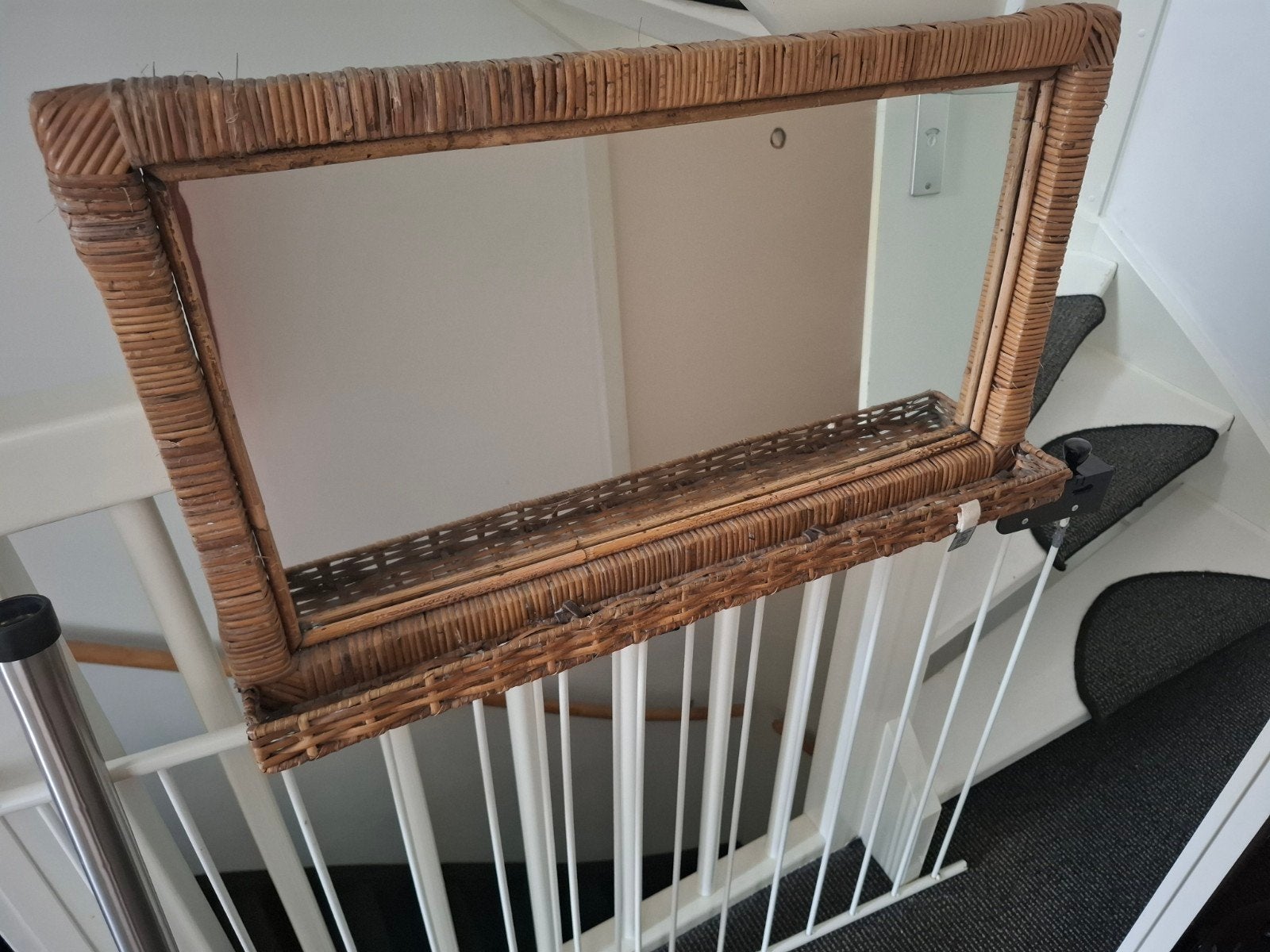 Spiegel Riviera Maison, Huis en Inrichting, Woonaccessoires | Spiegels, Ophalen, Gebruikt, Minder dan 100 cm, Rechthoekig