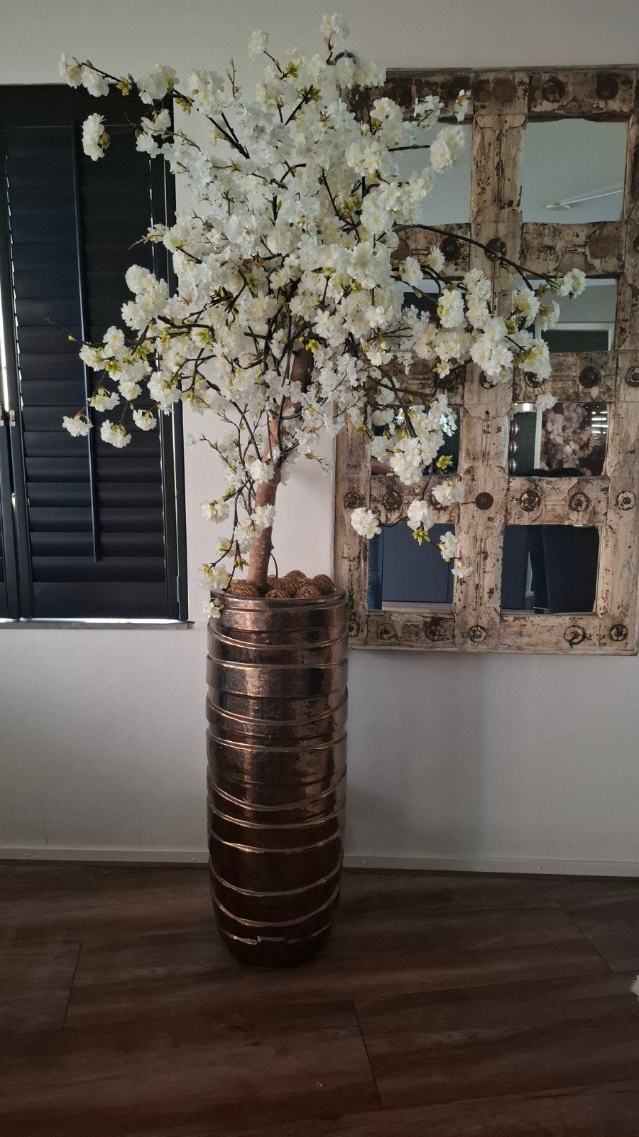 pot met bloesemboom, Ophalen, Zo goed als nieuw, PTMD, 200 cm