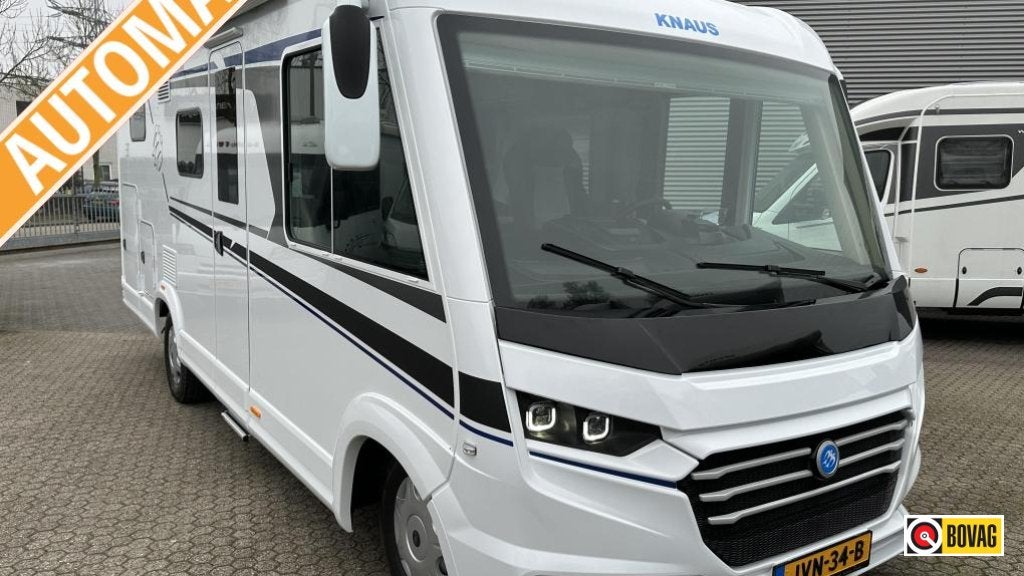 Knaus L!ve I 650 MEG AUTOMAAT 180PK, Ringverwarming, Fiat, Oven, 6 tot 7 meter