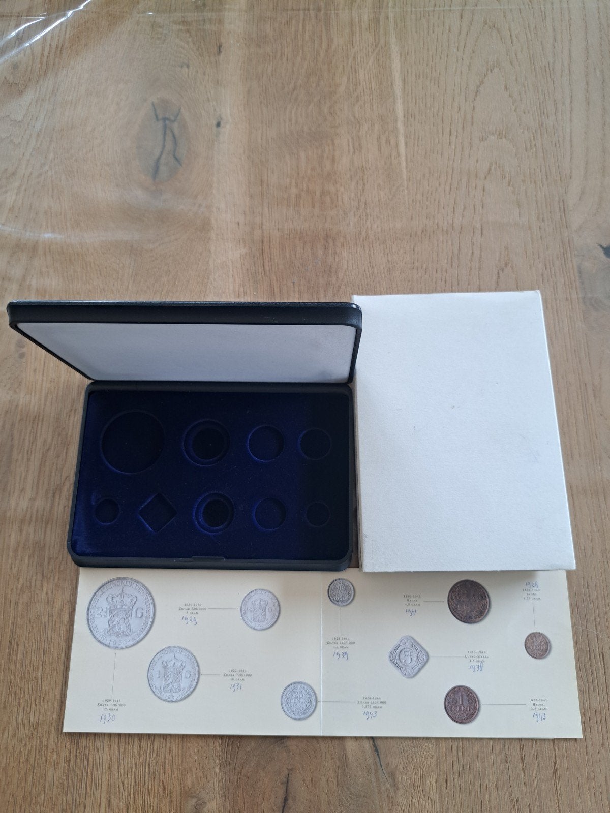 Lege cassette voor munten - De Krooncollectie, Postzegels en Munten, Munten en Bankbiljetten | Toebehoren, Ophalen of Verzenden