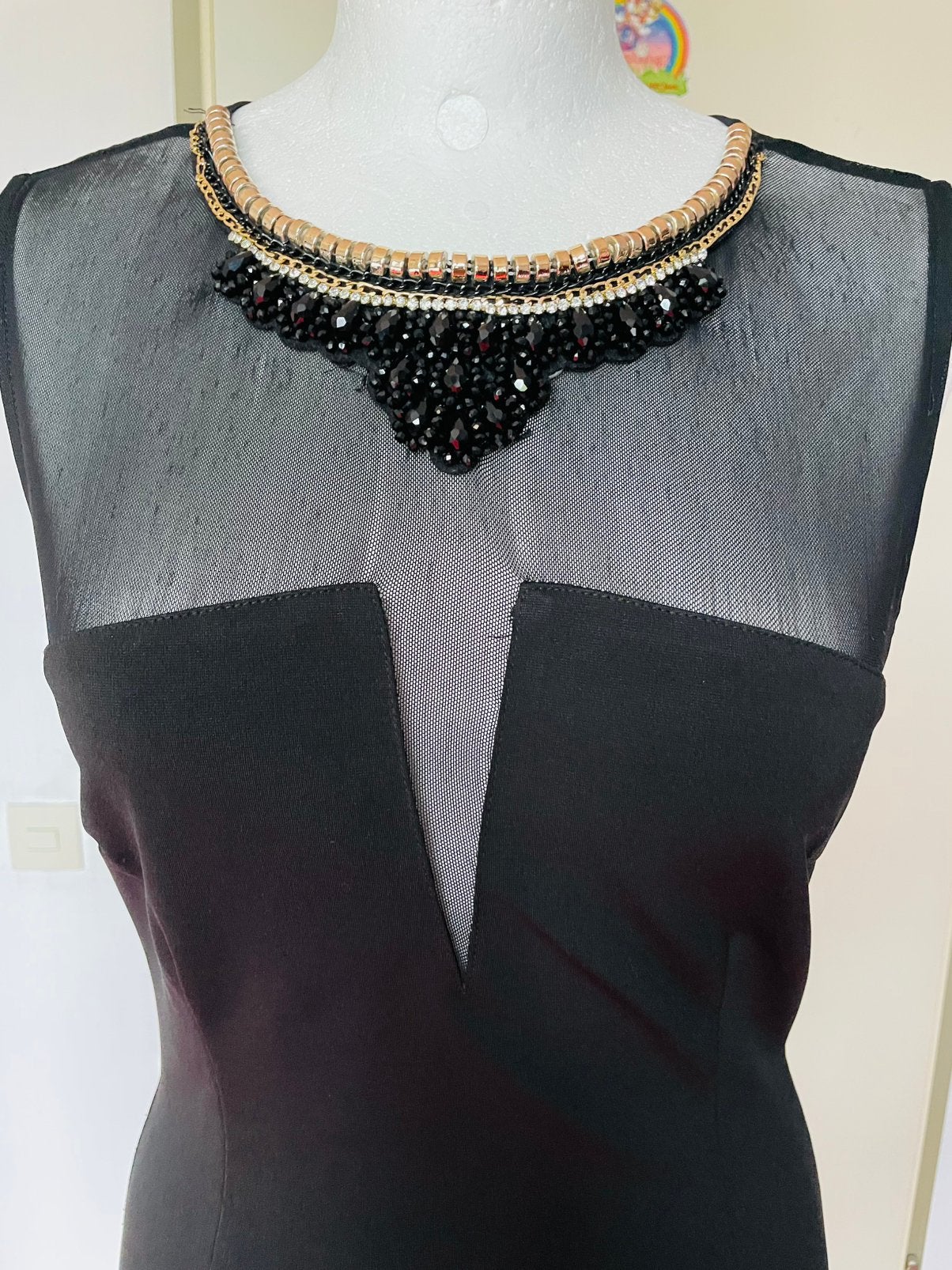 Kort zwart jurkje. Maat: S, Kleding | Dames, Ophalen of Verzenden, Zo goed als nieuw, Maat 36 (S), Zwart