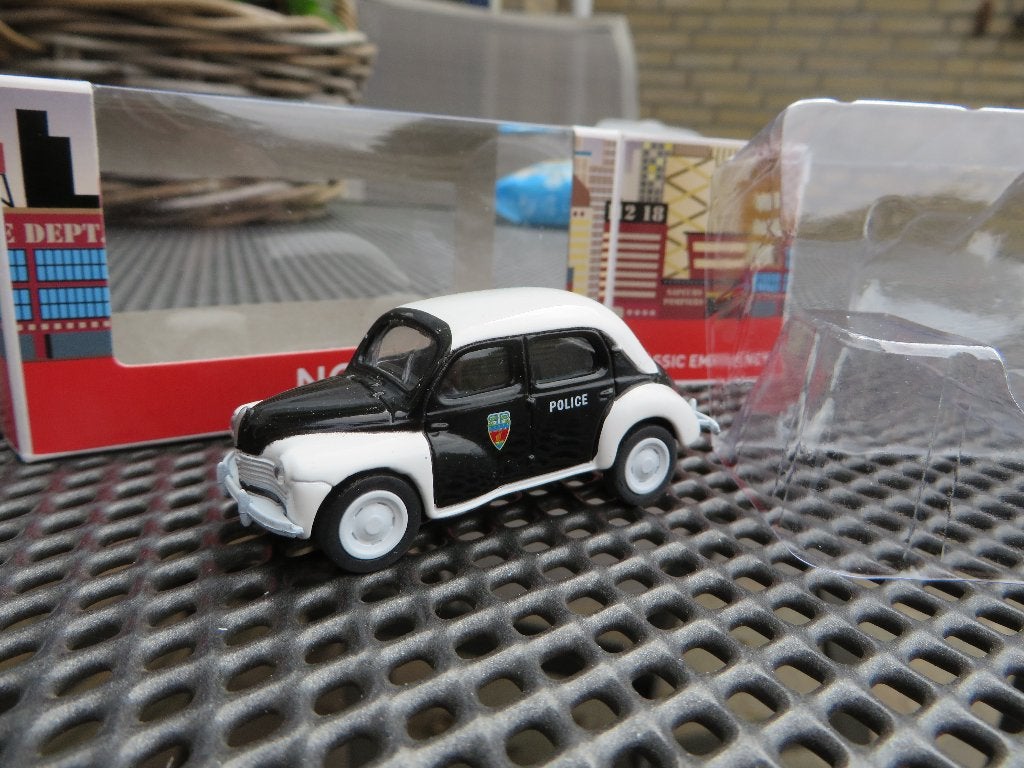Norev Minijet Renault 4CV POLICE, Ophalen of Verzenden, Nieuw, Auto