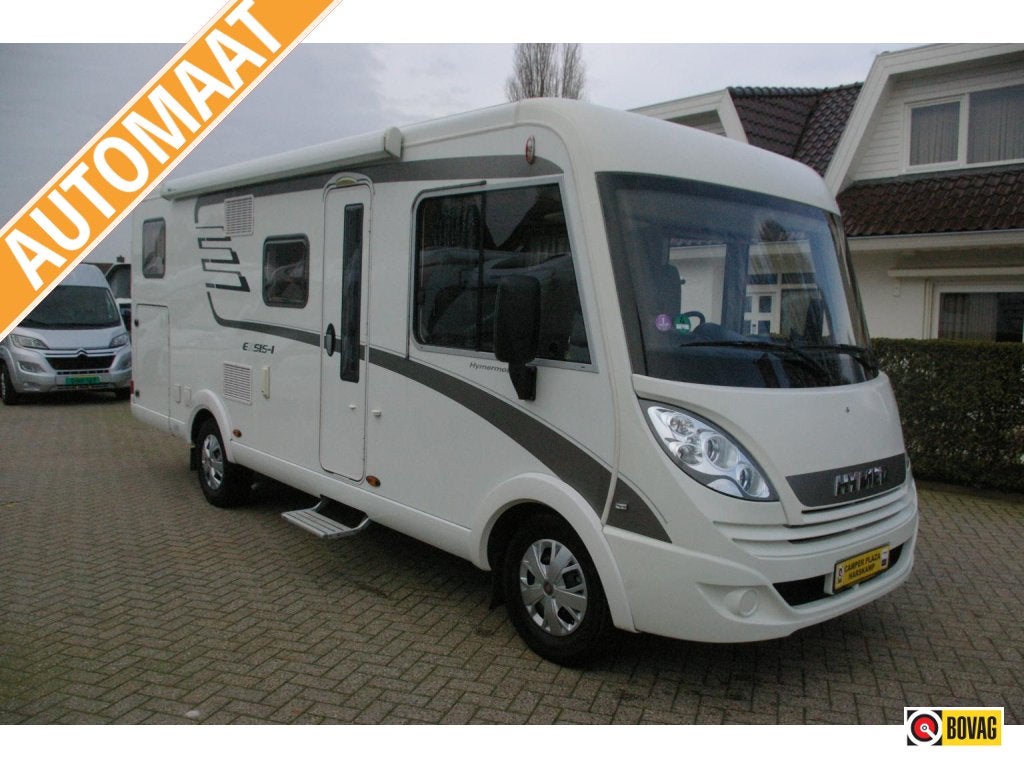Hymer Exis-i 588 Automaat, Enkele bedden, Hefbed., Ringverwarming, Fiat, Airbags, Bedrijf