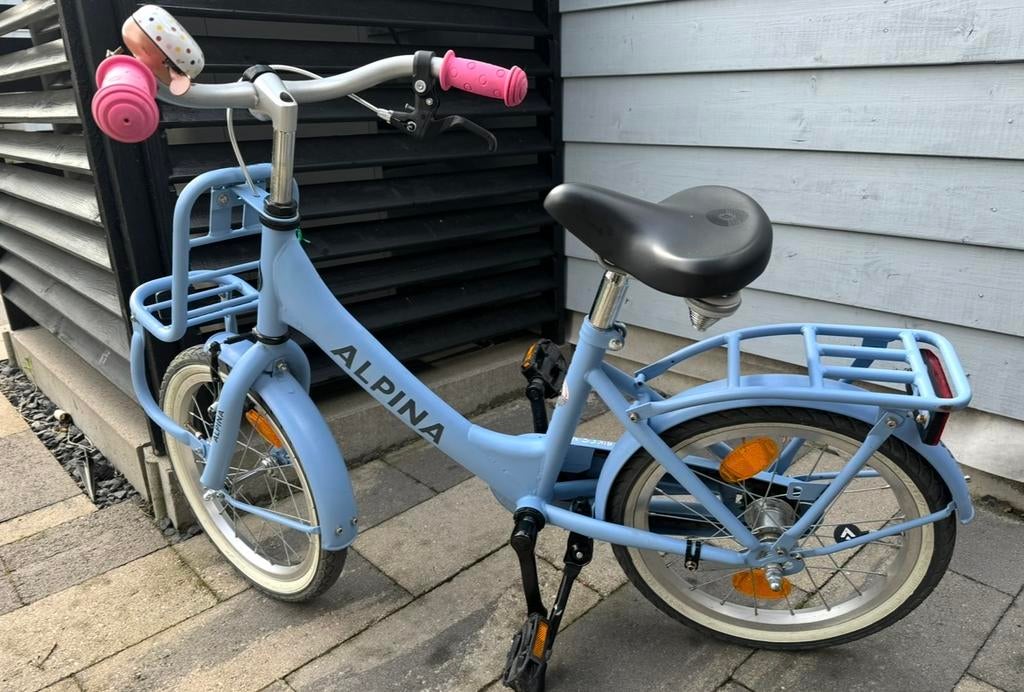 16 inch meisjes fiets, Ophalen, Zo goed als nieuw, 16 inch