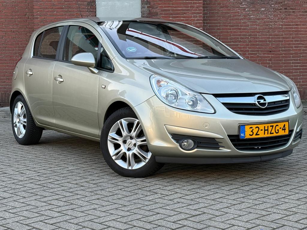 Opel Corsa 1.4-16V Cosmo|5DRS|FULL-AUTOMAAT|GOED-ONDERHOUDEN, Auto's, Opel, 15 km/l, Gebruikt, 4 cilinders, Lichtsensor