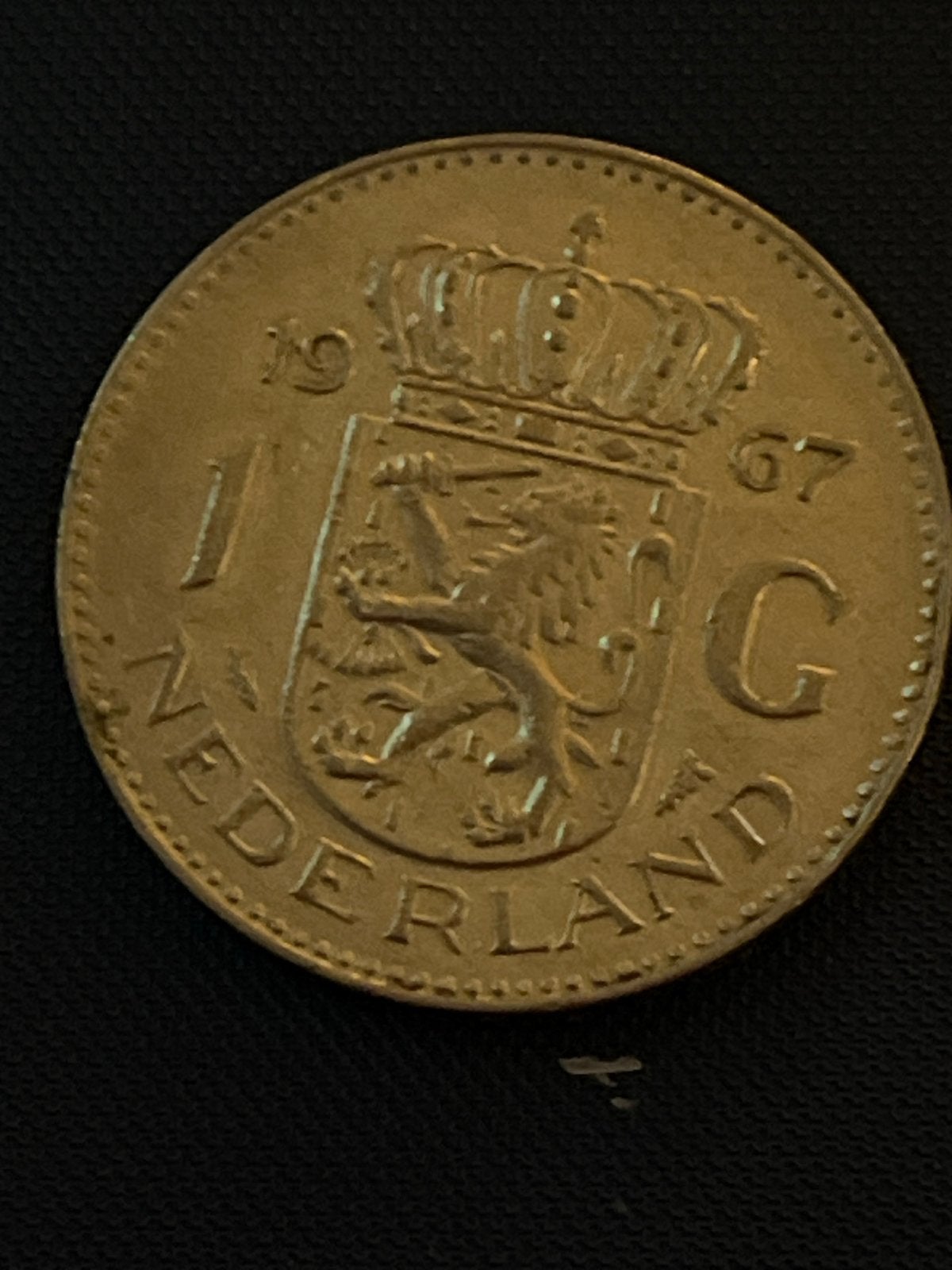 1 Gulden Juliana 1967, Ophalen of Verzenden, Koningin Juliana, 1 gulden, Losse munt