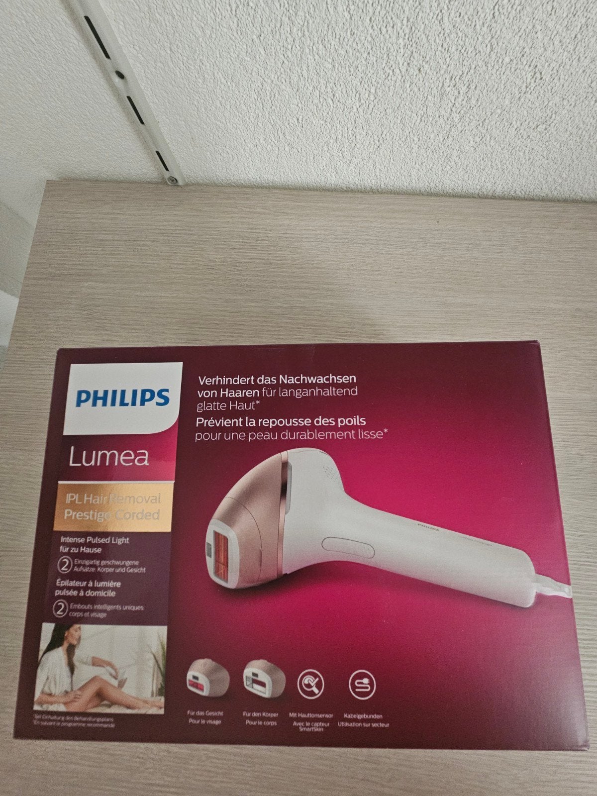 Philips Lumea IPL Haarverwijderaar Prestige Corded, Ophalen of Verzenden, Gebruikt, Scheren en Epileren