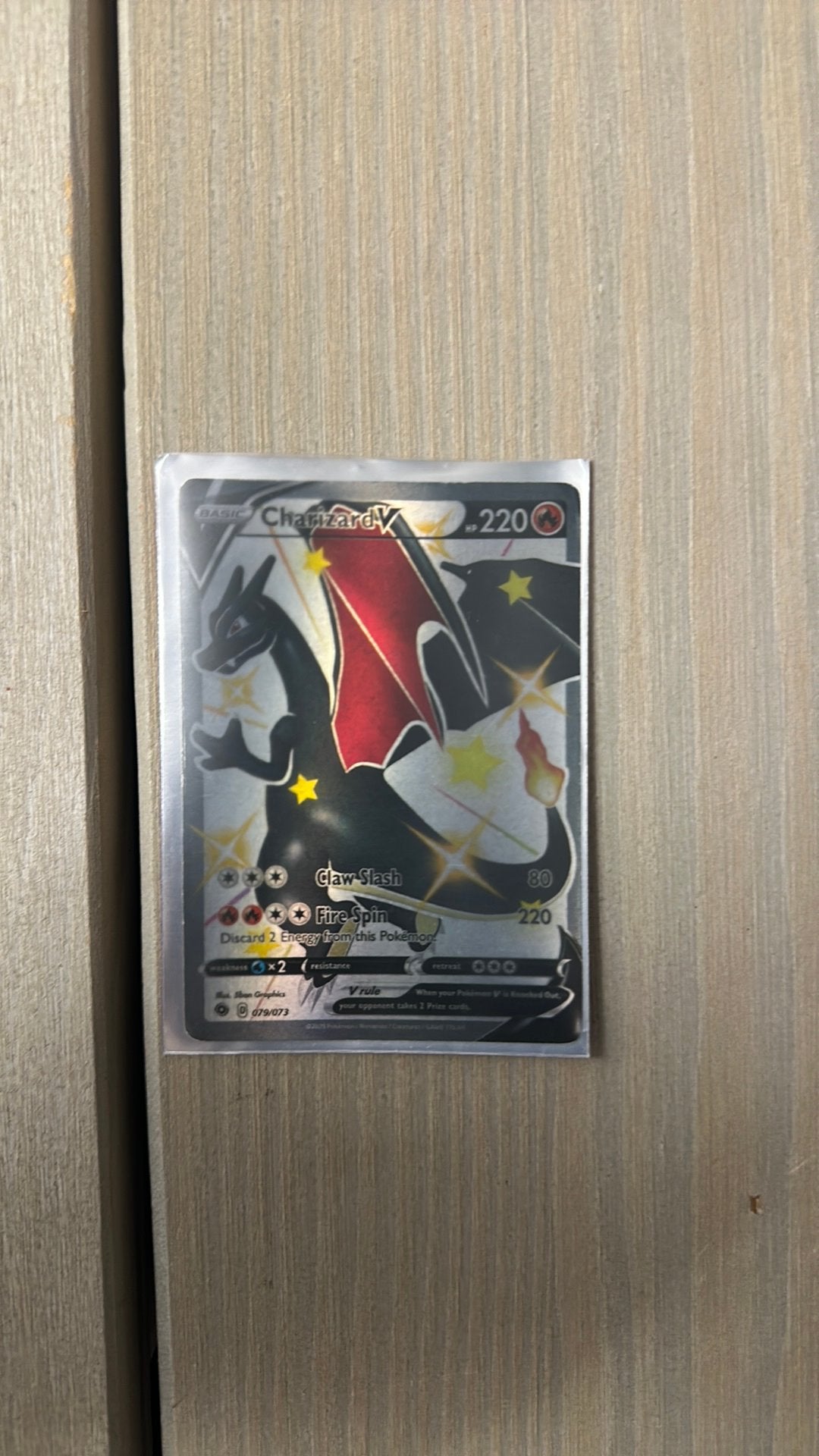 Charizard V 079/073 Champion’s Path, Verzenden, Zo goed als nieuw