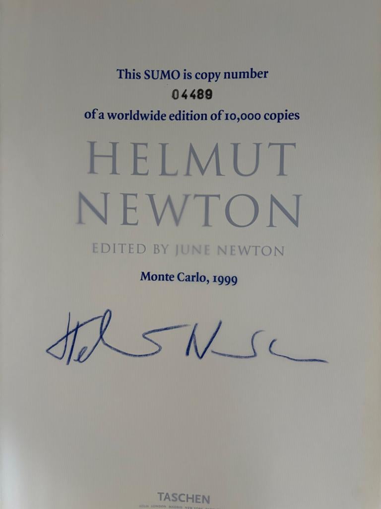 Helmut Newton SUMO - Gesigneerd, Limited Edition 04489/10000, Ophalen of Verzenden, Zo goed als nieuw, Fotografen