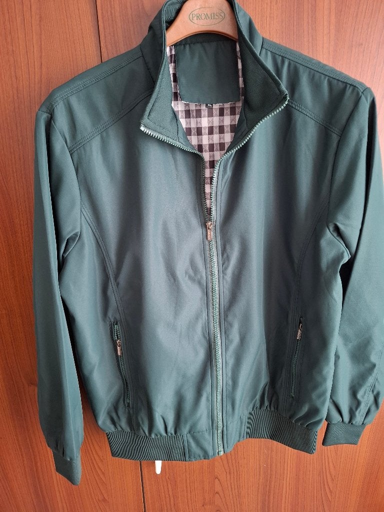 zomer/herfst jack donker groen, Kleding | Dames, Jassen | Zomer, Ophalen of Verzenden, Nieuw, Maat 38/40 (M), Groen