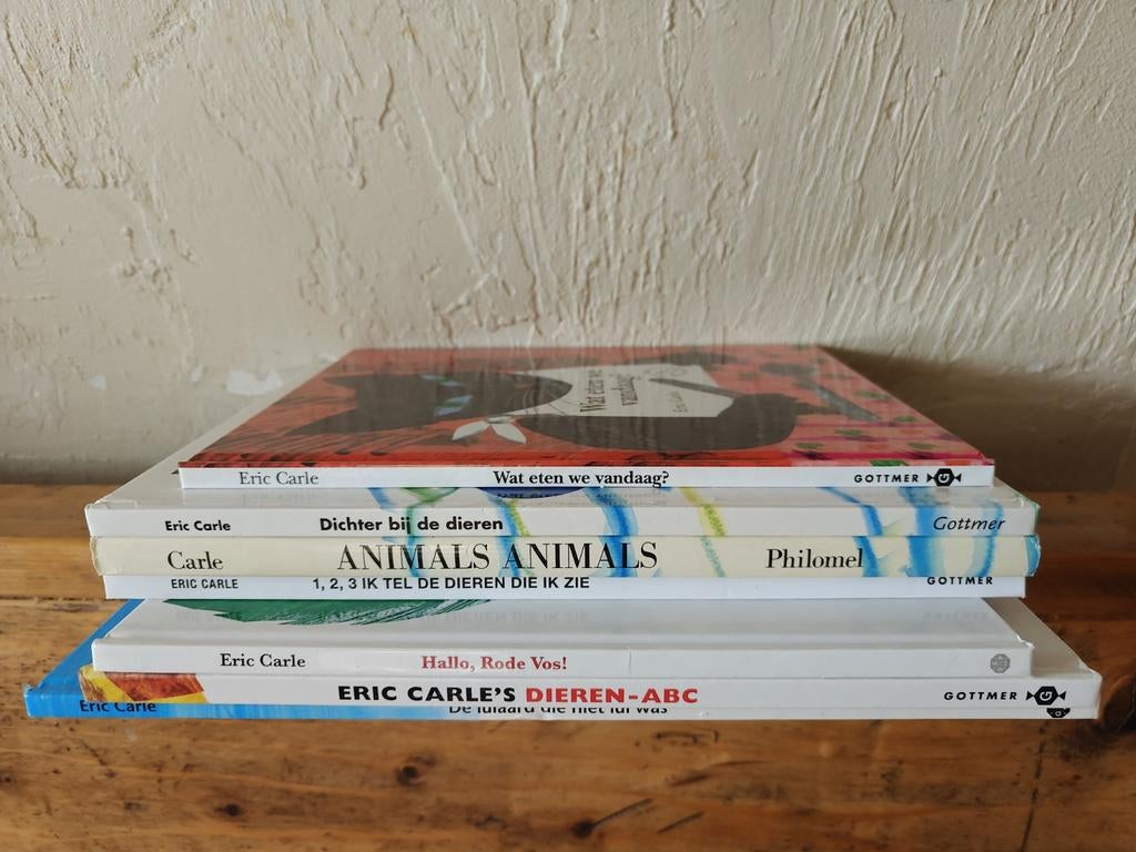 7 Prentenboeken van Eric Carle., Boeken, Ophalen of Verzenden, Zo goed als nieuw, Fictie algemeen