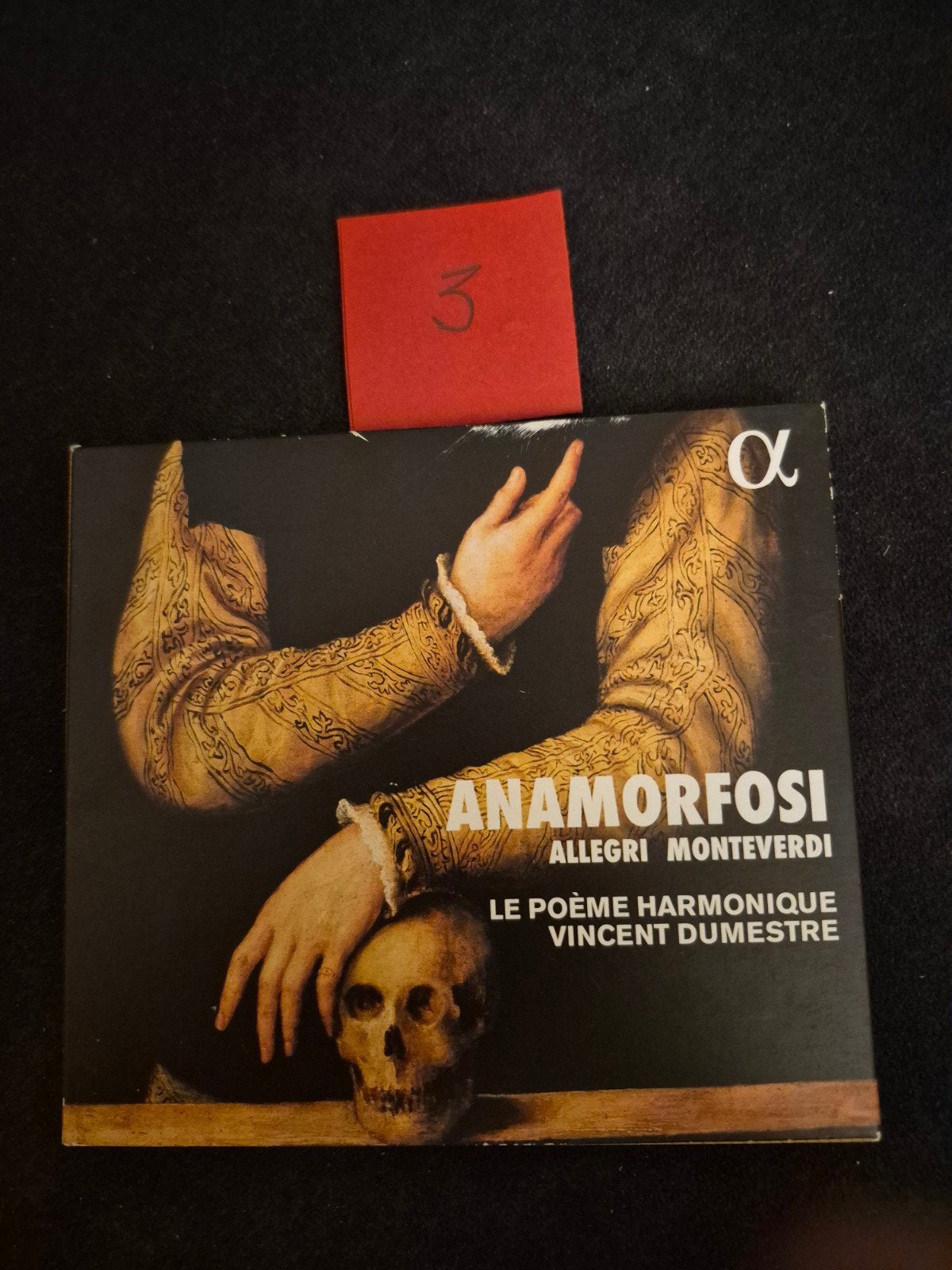Anamorfosi - Allegri Monteverdi - Le Poème Harmonique, Ophalen of Verzenden, Zo goed als nieuw, Inclusief doosje, Barok